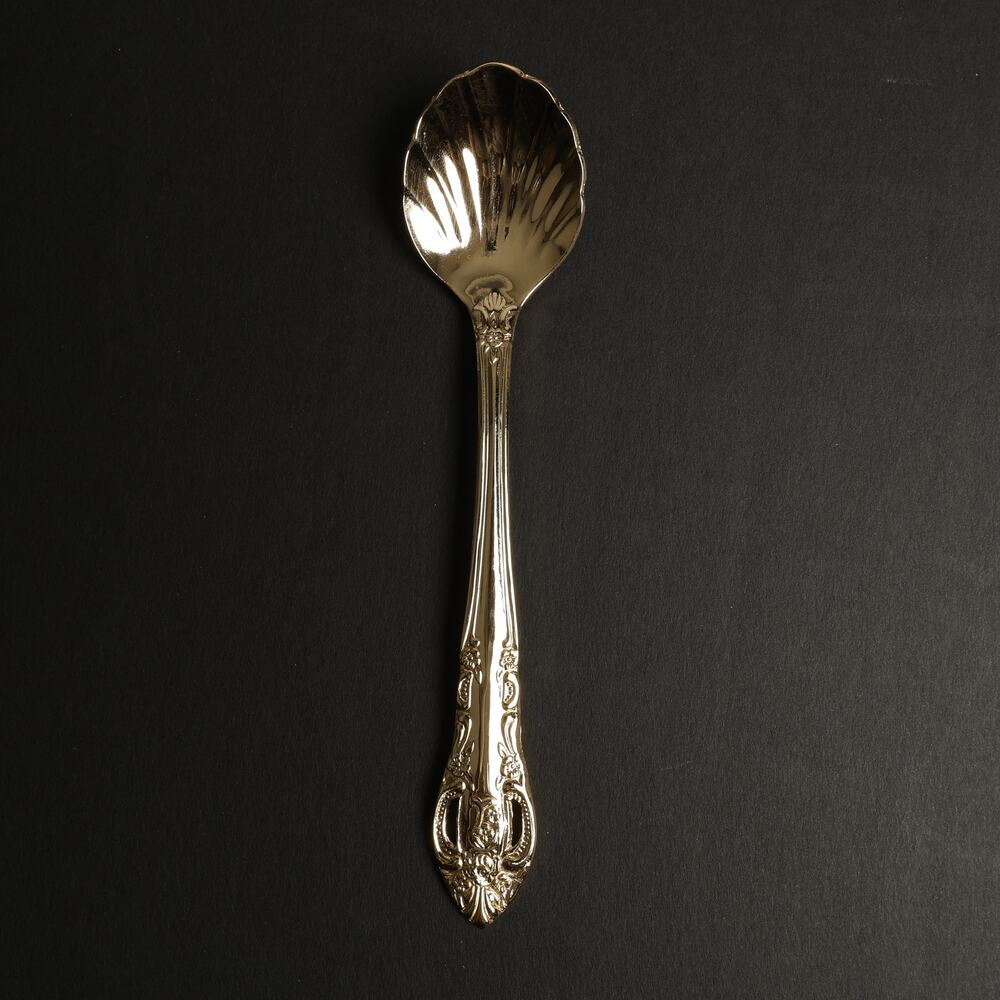 Hanford Forge Ltd HAF30 Gold Plate Stainless Shell Sugar Spoon Replacement